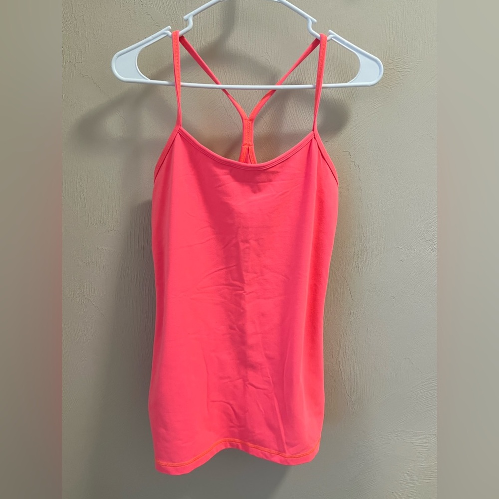 Lululemon hot pink tank top 8